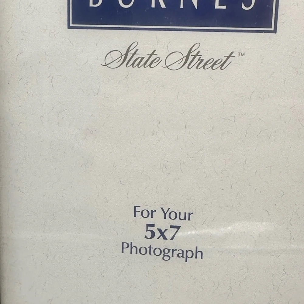 Burnes Of Boston Red and Gold Picture Frame